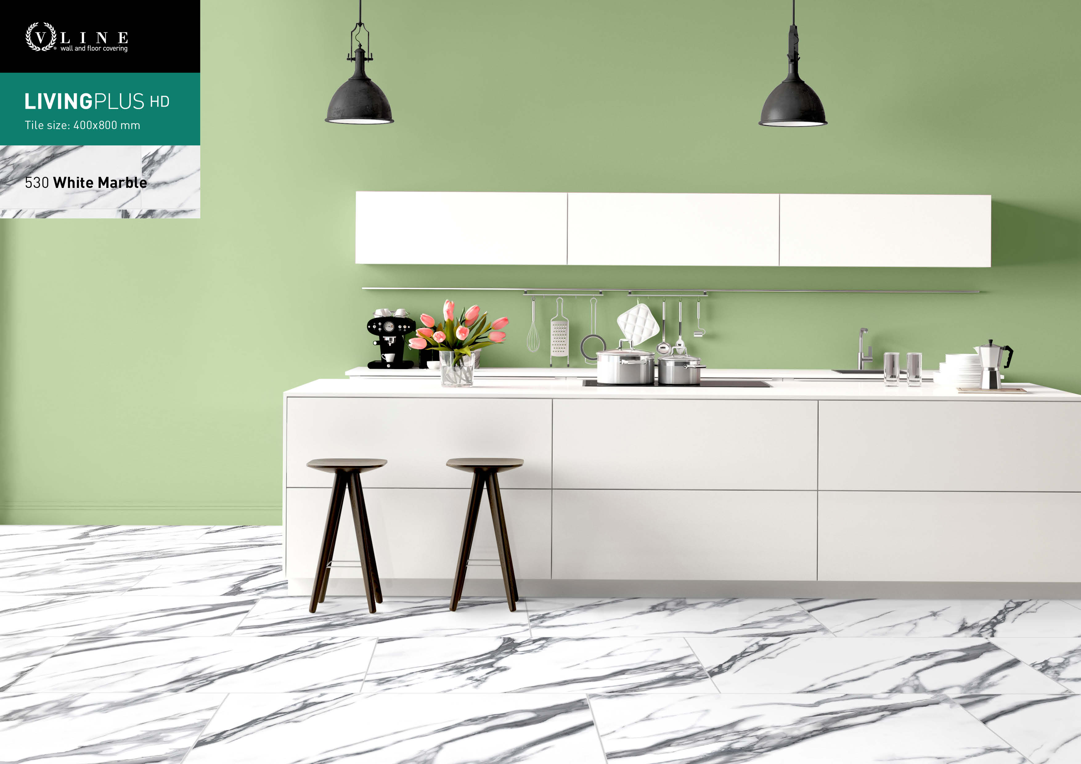 HD530 White Marble